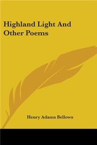 Highland Light And Other Poems