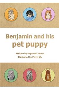 Benjamin and his pet puppy