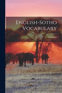 English-Sotho Vocabulary