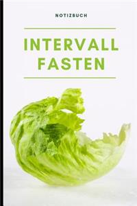 Intervall Fasten Notizbuch