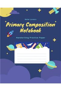 Primary Composition Notebook - Handwriting Practice Paper