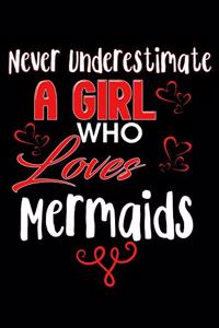 Never Underestimate A Girl Who Loves Mermaids