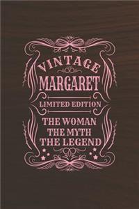 Vintage Margaret Limited Edition the Woman the Myth the Legend