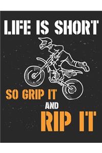 Motocross Trainingsbuch