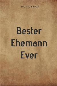 Bester Ehemann Ever Notizbuch