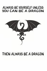 Always Be Yourself Unless You Can Be A Dragon Then Always Be A Dragon