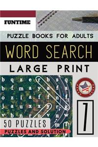 Word Search Puzzle Books for Adults Large Print