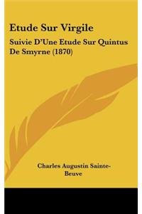 Etude Sur Virgile