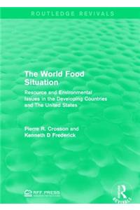 The World Food Situation