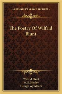 Poetry of Wilfrid Blunt