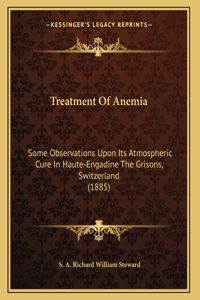Treatment Of Anemia