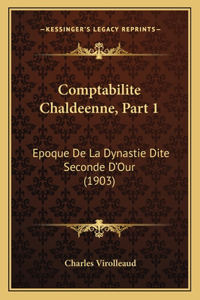 Comptabilite Chaldeenne, Part 1