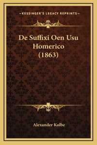 De Suffixi Oen Usu Homerico (1863)