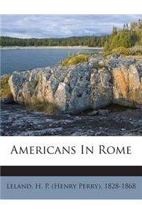 Americans in Rome
