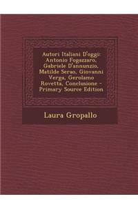 Autori Italiani D'Oggi