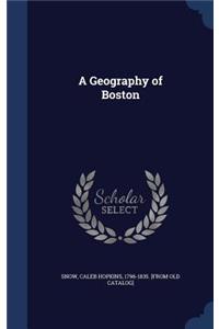 A Geography of Boston
