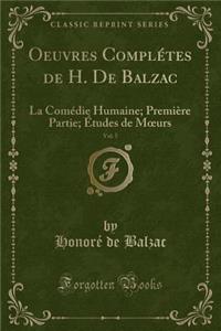Oeuvres Complétes de H. de Balzac, Vol. 5
