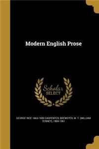 Modern English Prose