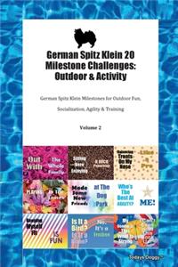 German Spitz Klein 20 Milestone Challenges