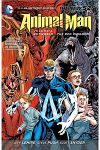 Animal Man Volume 3: Rotworld The Red Kingdom TP (The New 52): Rotworld: The Red Kingdom