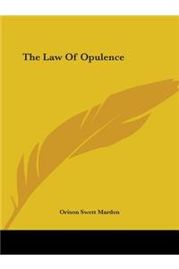 Law Of Opulence