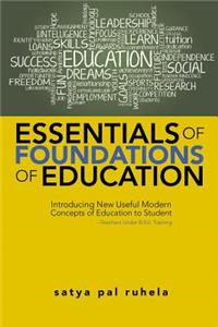 Essentials of Foundations of Education