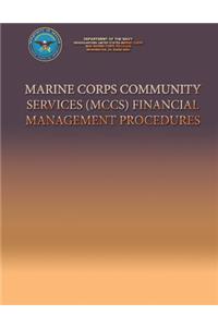 Marine Corps Community Services (MCCS) Financial Management Procedures