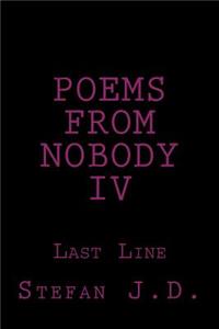 poems from nobody IV