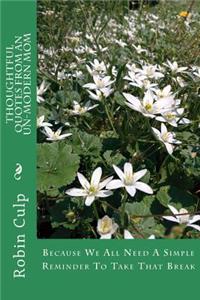 Thoughtful Quotes From An Un-Modern Mom