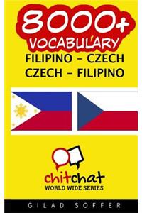 8000+ Filipino - Czech Czech - Filipino Vocabulary