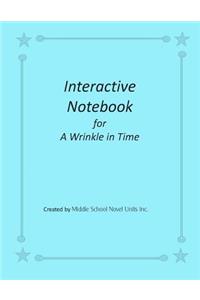 Interactive Notebook for A Wrinkle in Time