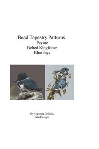 Bead Tapestry Patterns Peyote Belted Kingfisher Blue Jays