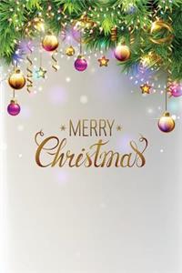 Merry Christmas Notebook