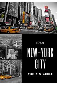 New-York City Notebook/ Travel Diary/Journal: Blank Lined 100 Pages NYC Notebook (7x10)