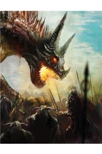The War Wyrm Blank Sketchbook