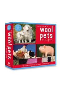 Wool Pets on the Farm Needle Felting Kit
