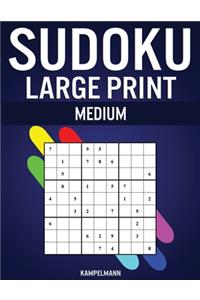 Sudoku Large Print Medium