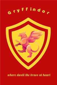 Gryffindor where dwell the brave at heart