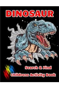 DINOSAUR Search & Find Childrens Activity Book