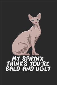 Sphynx Katze Notizbuch