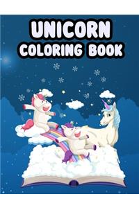 Unicorn Coloring Book