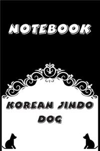 Korean Jindo Dog Notebook