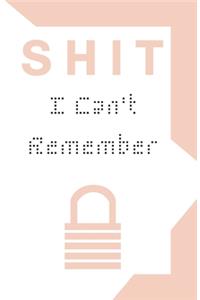 Shit I Can't Remember