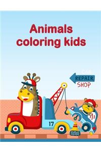 Animals Coloring Kids