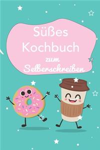 Süßes Kochbuch zum Selberschreiben
