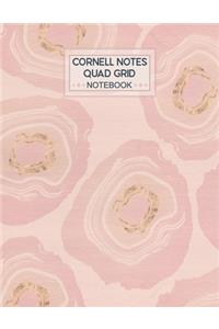 Cornell Notes Quad Grid Notebook