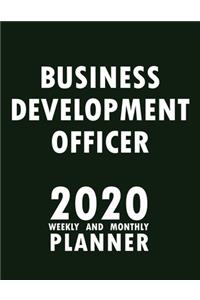 Business Development Officer 2020 Weekly and Monthly Planner