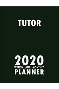 Tutor 2020 Weekly and Monthly Planner