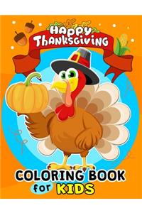 Thanksgiving Coloring Books for Kids