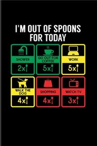 I'm Out Of Spoons For Today